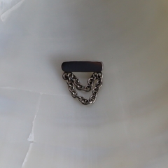 Imagem do Labret Chapa Titânio Corrente Dupla (Orelha)