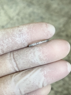 Argola Cravejada Zircônia (Helix | Tragus | Conch) - loja online