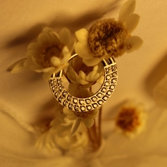 Argola Titânio Cravejada Dupla (Septo | Daith) - comprar online