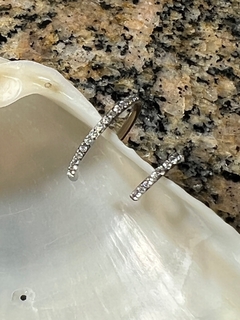 Argola Cravejada Zircônia (Helix | Tragus | Conch)