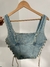 Top corset denim Stacy - comprar online