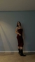 Vestido largo strapless Olivia