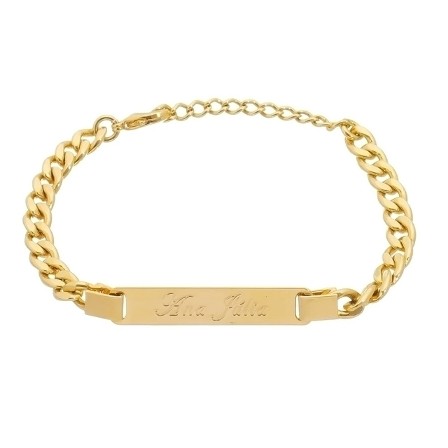 PULSEIRA INFANTIL GROUMET COM NOME