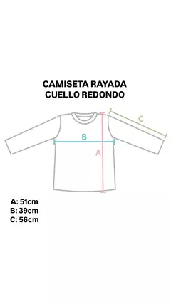 CAMISETA CUELLO RED RAYADA TERMO POLAR - tienda online