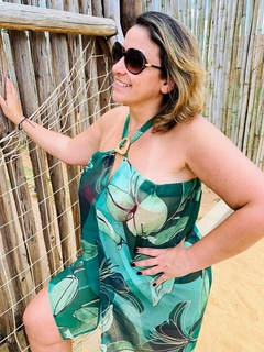 Canga versátil vc usa como saia e vestido