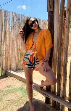 Saída de praia camisão modelo exclusivo - comprar online
