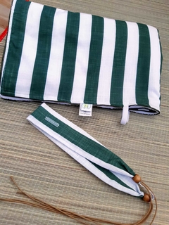 TOALHA DE PRAIA PERSONALIZADA VERDE