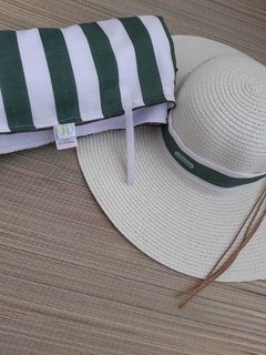TOALHA DE PRAIA PERSONALIZADA VERDE - CrisVital