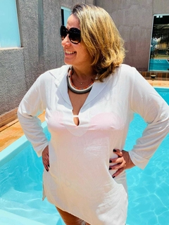 Saída de praia túnica modelo exclusivo