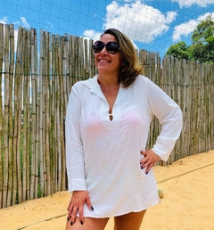 Saída de praia túnica modelo exclusivo - comprar online