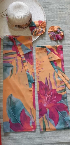 Canga versátil vc usa como saia e vestido - loja online