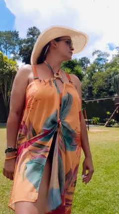 Canga versátil vc usa como saia e vestido
