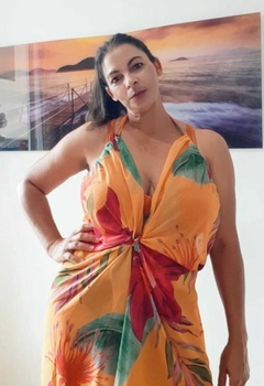 Canga versátil vc usa como saia e vestido