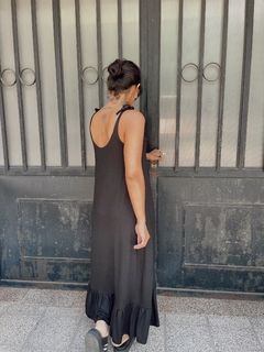 vestido con volados