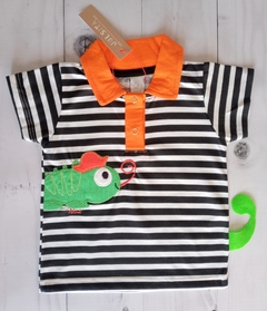 Remera rayada Camaleón