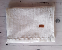 MANTA DE GASA COLOR off-white