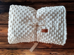 Frazada polar soft corderito blanco