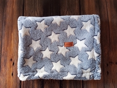 Manta recibidora estrellas azules - comprar online