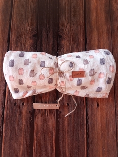 Manta polar soft gatitos