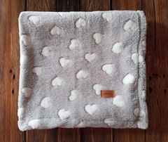 Corazones plush gris - comprar online