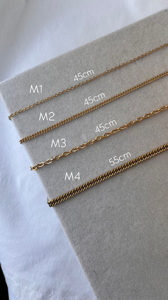 CADENAS ACERO DORADO - comprar online