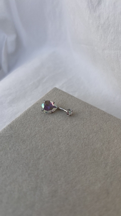 PIERCING OMBLIGO GOTA TORNASOL