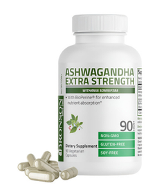 ASHWUAGANDHA X 90 CAPS - BRONSON