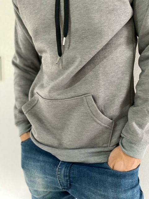 Canguro algodón peinado, friza invisible. en internet