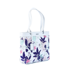 CARTERA IMPORTADA ANEU - White Flowers - tienda online