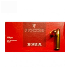 Munição Fiocchi FMJ .38SPL 158GR - comprar online