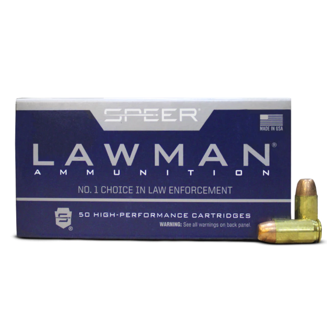Munição Speer Lawman .45Auto 185GR