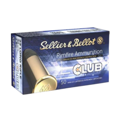 Munição Sellier & Bellot .22LR LRN Club 40GR