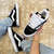 VANS KNUS SKOOL BLACK WHITE “PRETO E BRANCO” - comprar online