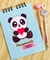 Planejamento diário panda