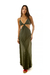 vestido prainha - musgo - comprar online