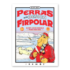 Perras on the beach