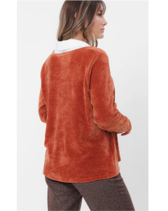 Remera con cuello - comprar online