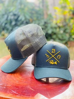 Boné Premium - Verde e Amarelo