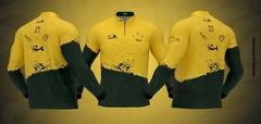 Camisa Verde e Amarela - Rio Manso 2020 - Com manga