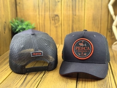 Boné Premium - Cinza e Laranja - comprar online