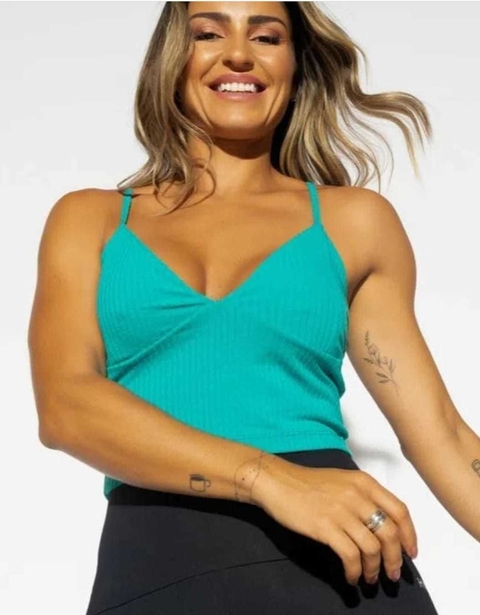 Cropped Alcinha Canelado