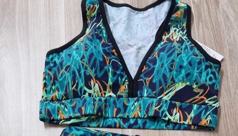 Top Fitness Estampado