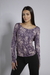 REMERA TERMICA LIZ MALBEC & BEIGE