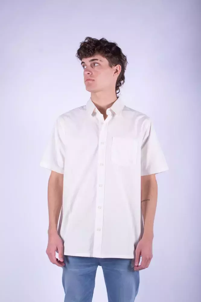 CAMISA CREMA LISA CAPTAIN FIN DS
