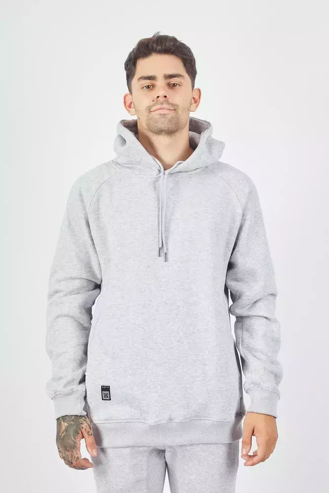 BUZO CANGURO ZIMITH ESSENTIAL GRIS