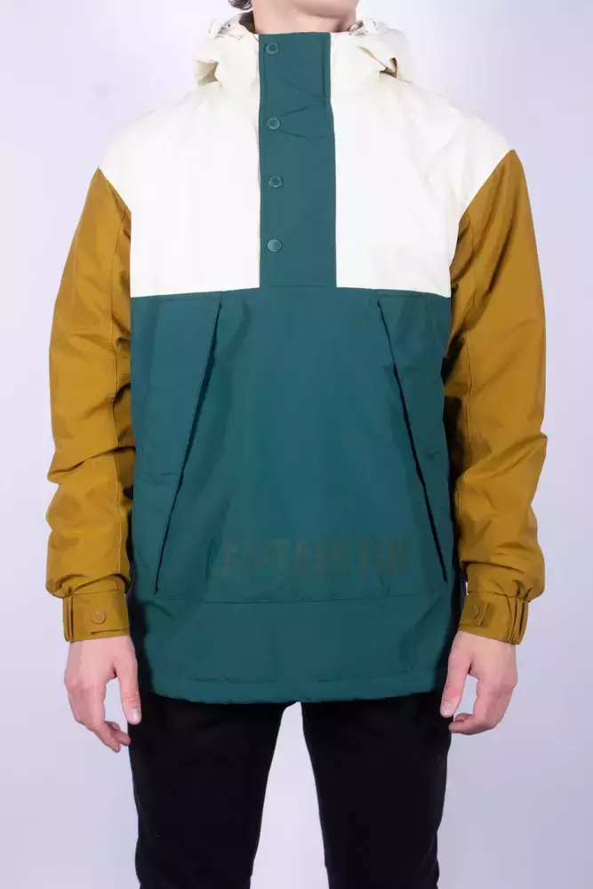 CAMPERA IMPERMEABLE ANORAK OLWEN CAPTAIN FIN VERDE