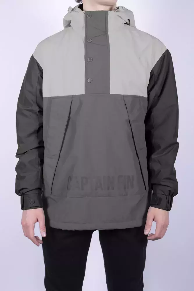 CAMPERA IMPERMEABLE ANORAK OLWEN CAPTAIN FIN GRIS