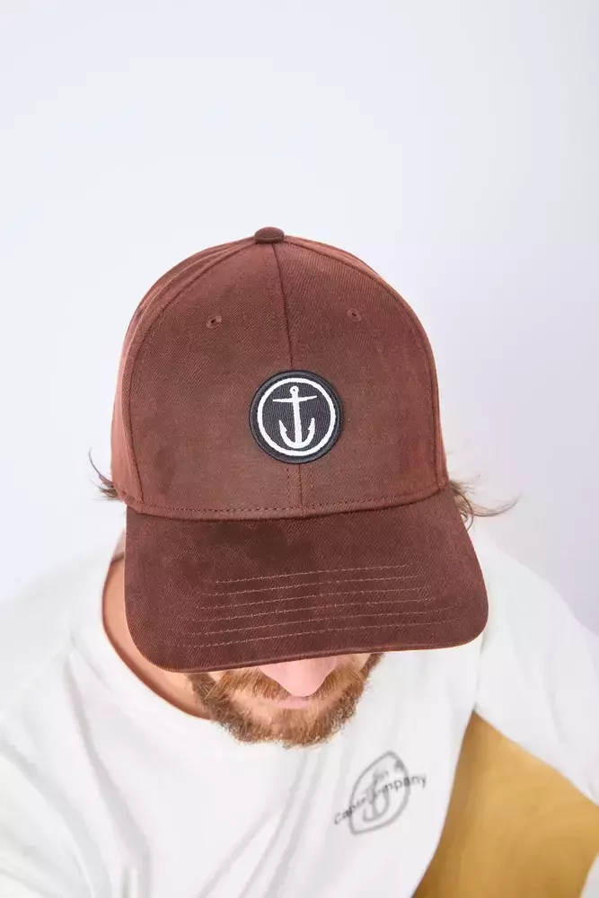 GORRA MARRON DENIM CAPTAIN FIN
