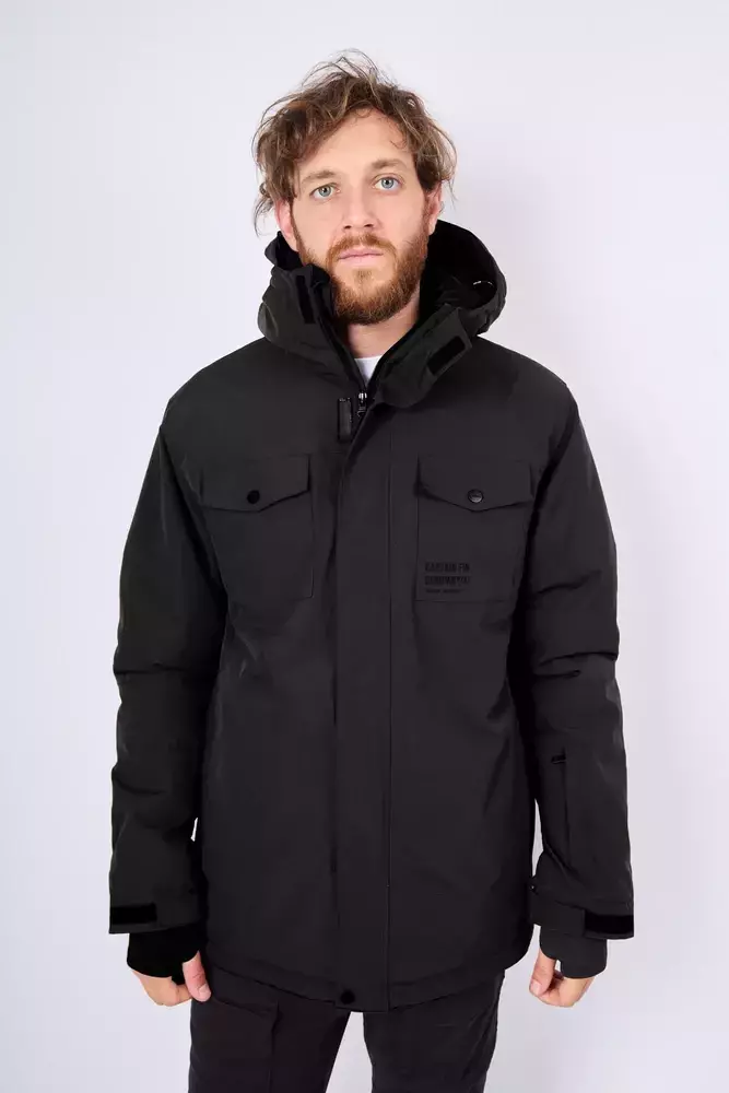 CAMPERA NEGRA NIEVE DOBBS JACKET CAPTAIN FIN