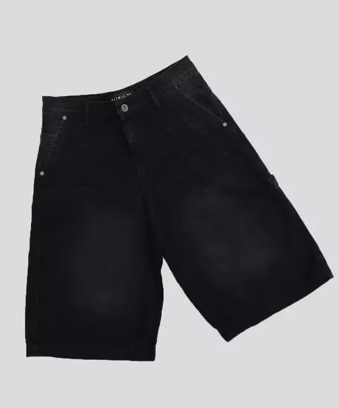 BERMUDA NEGRA CARPINTERA REYNOLD - comprar online